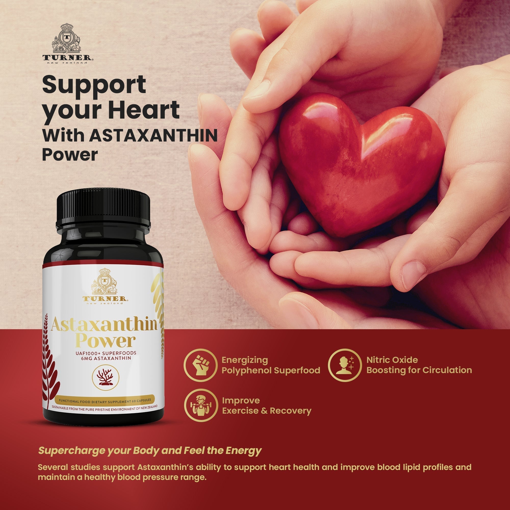 Astaxanthin Power, TURNER New Zealand,
