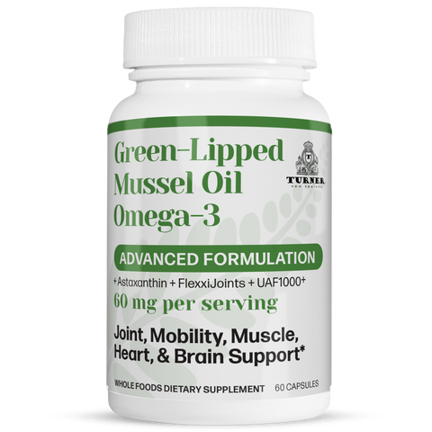 Green-Lipped Mussel Oil 60, TURNER New Zealand, 